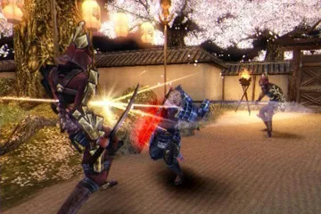 Onimusha - Dawn of Dreams screen shot game playing